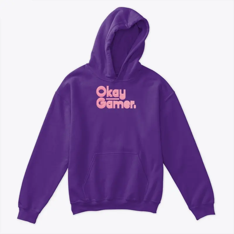 Okay Gamer (pink logo)