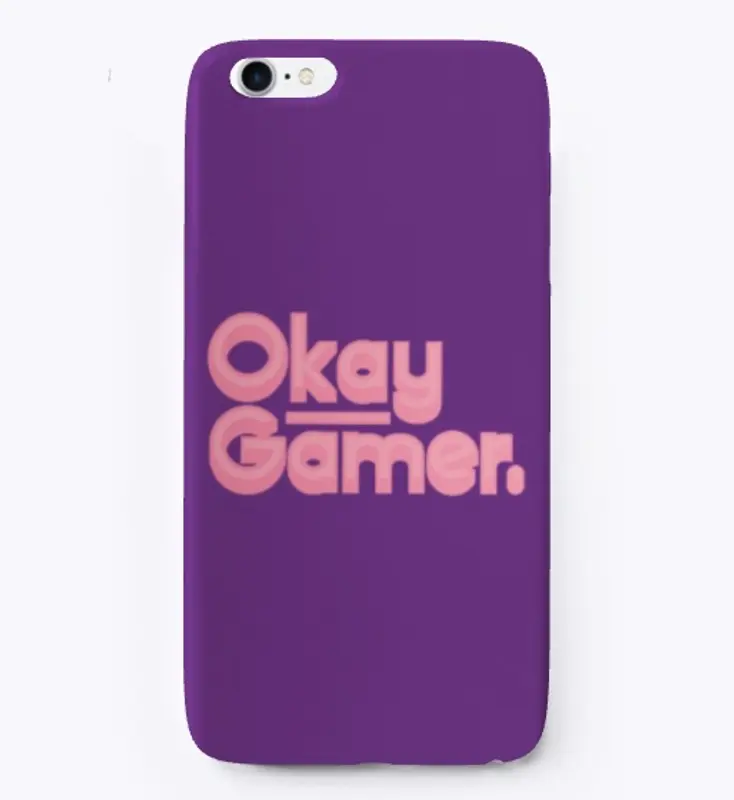 Okay Gamer (pink logo)