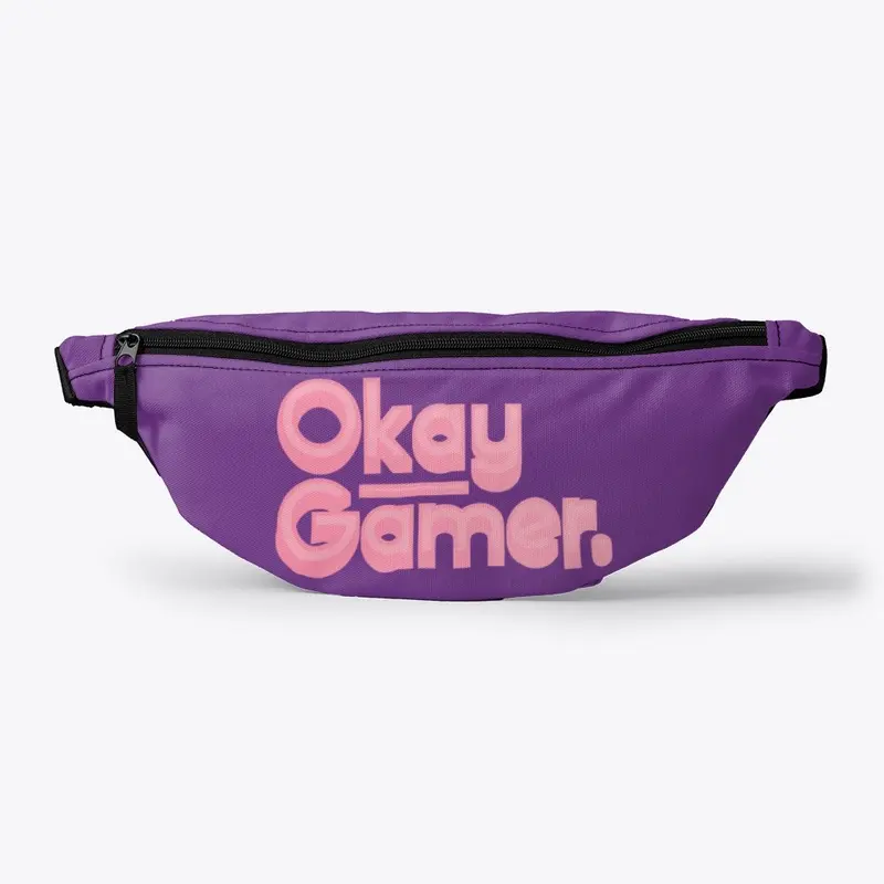 Okay Gamer (pink logo)