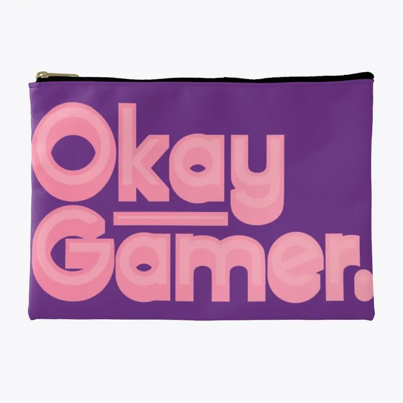 Okay Gamer (pink logo)