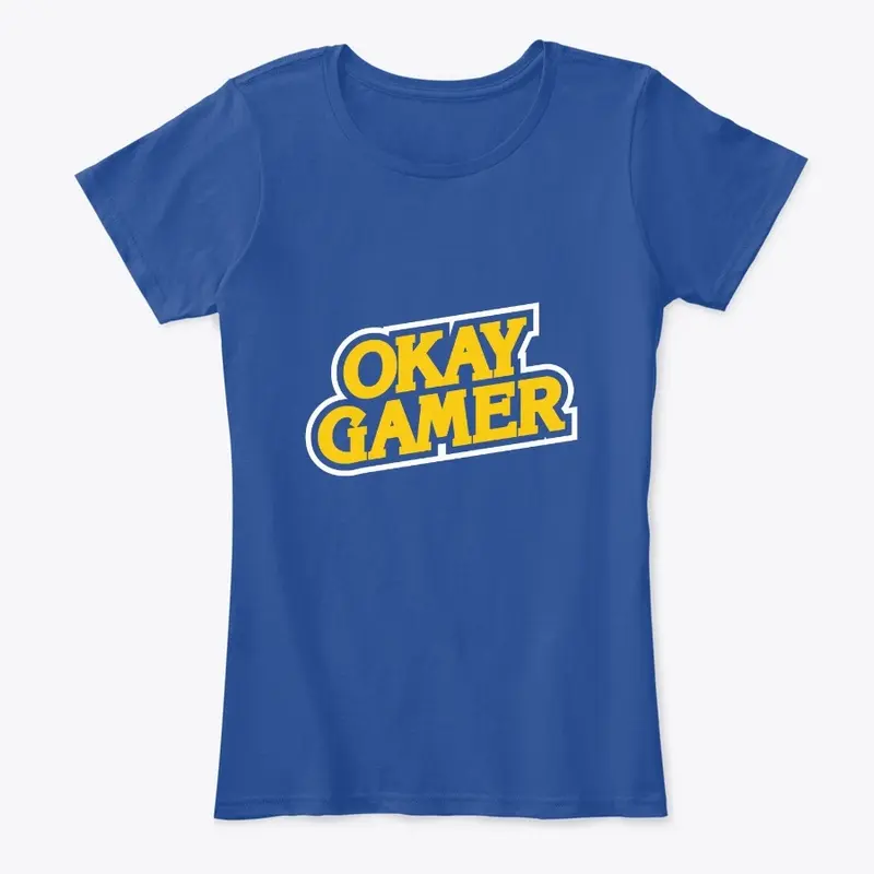 Okay Gamer - Yellow/Blue