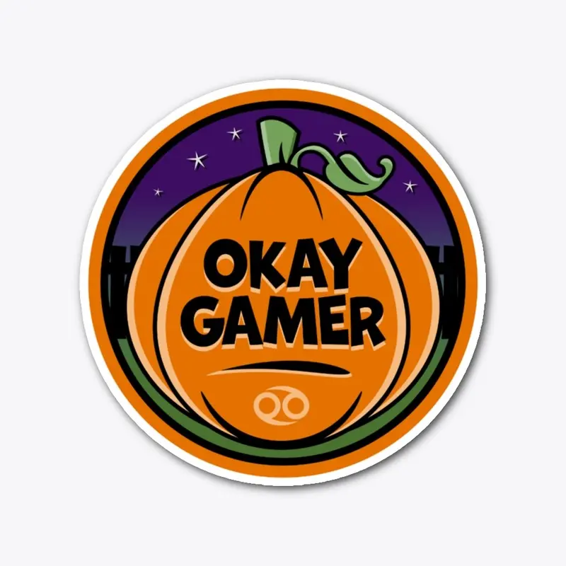 Okay Gamer Pumpkin